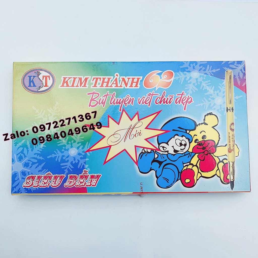 01 Bút máy luyện chữ Kim Thành 62