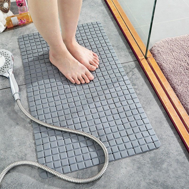 Thảm ô vuông chống trượt nhà tắm 70cm - tấm lót sàn phòng tắm cao su chống trơn