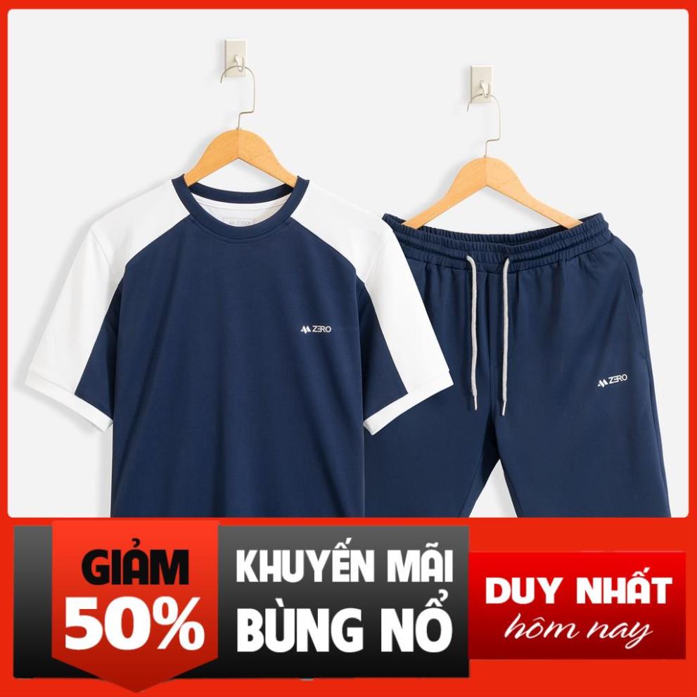 Bộ Mặc Nhà Thể Thao Nam Mùa Hè Phong Cách Cao Cấp Zero New