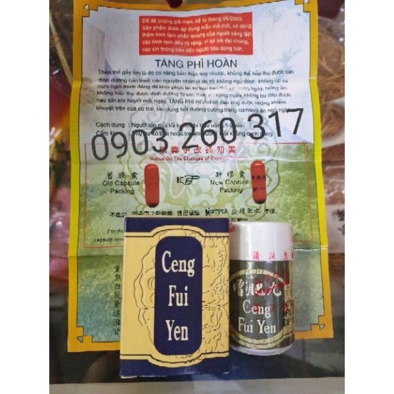 Tăng phì hoàn -ceng fui yen (Malaysia) Tăng cân cho người gầy | BigBuy360 - bigbuy360.vn