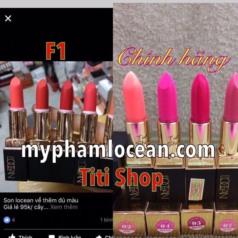 (Có bỏ sỉ)Son Vitamin Lâu Phai Locean Tint Stick Sweet Love Story 2 Trong 1 | BigBuy360 - bigbuy360.vn