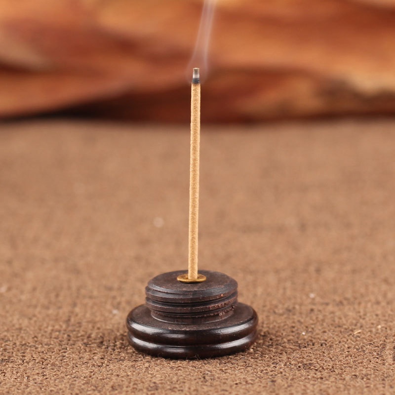 Ống Đựng Nhang Trầm Hương Bằng Gỗ Mun 10g