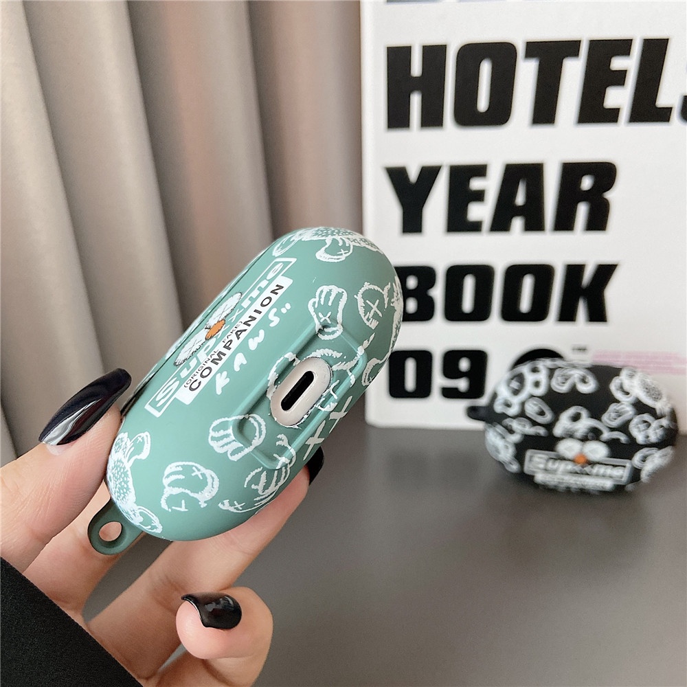 Vỏ Bảo Vệ Hộp Sạc Tai Nghe OPPO Enco Air 2 Chất Liệu Mềm Họa Tiết Sesame Street