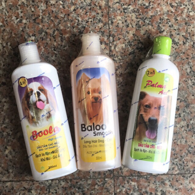 Dầu tắm chó mèo Baloo 300 ml