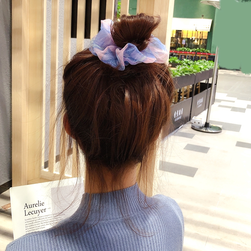 INS Scrunchies Dây buộc tóc hoa | BigBuy360 - bigbuy360.vn