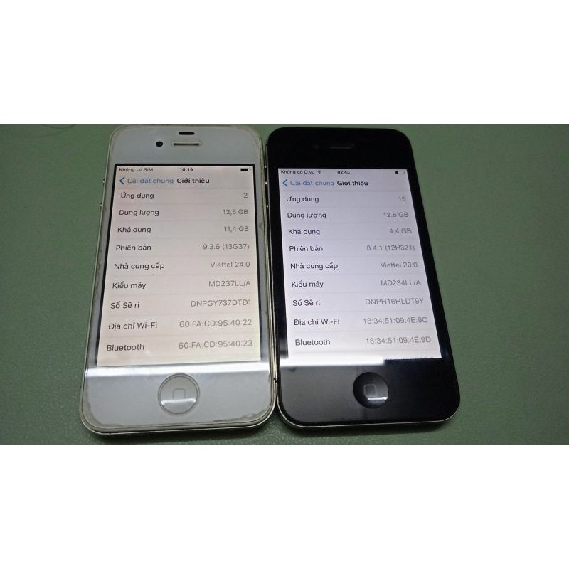 THANH LÝ IPHONE 4S 16GB ZIN NGUYÊN BẢN