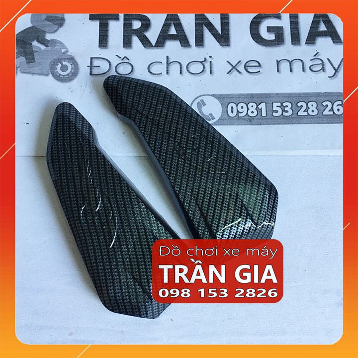 Ốp gác chân sau xe SH 2020-2021-2022 full bộ trong ngoài - phụ kiện trang trí xe sh