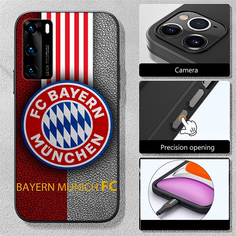 Ốp Điện Thoại IJ29 Bayern Munich Cho Xiaomi Redmi Note 9 Pro Max 9T 9C 9S Prime NFC