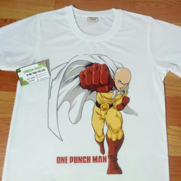 XẢ KHO - Áo Thun in Hình Saitama ảnh thật in chụp tại shop / có size trẻ em