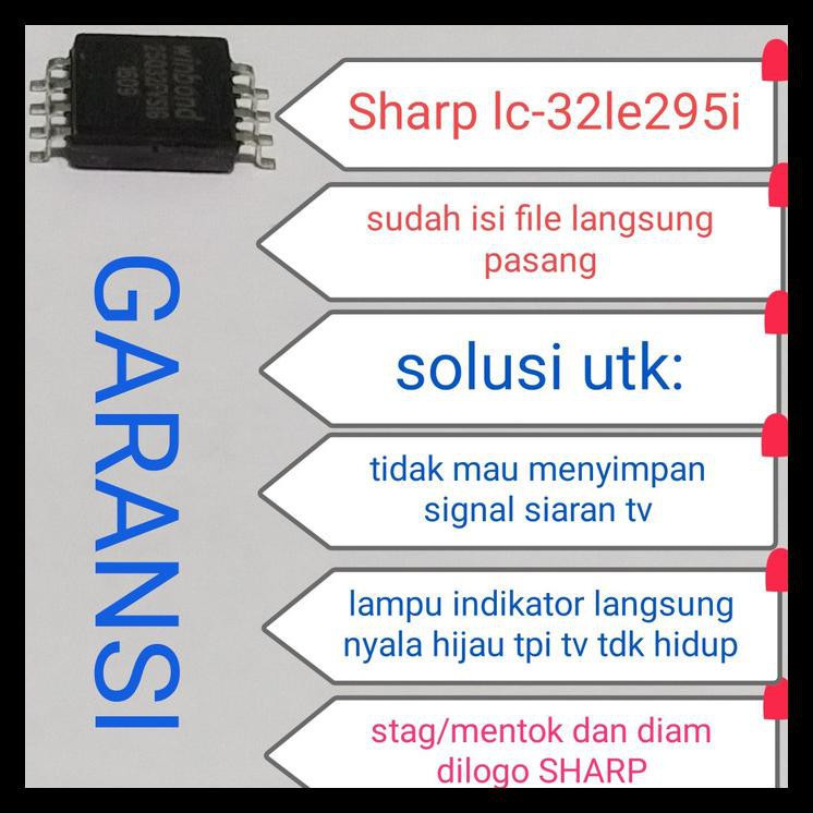 Thẻ Nhớ Sharp Lc-32le295i Lc32le295i Ic Eprom Led Tv Sharp Lc32le295i