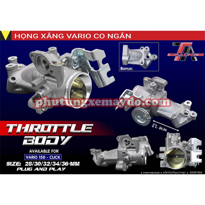 HỌNG XĂNG VARIO TARACING CO NGẮN [BAO ĐỔI TRẢ NẾU HÀNG LỔI]