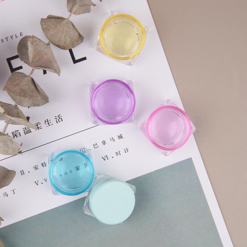 Hũ đựng đá Cheap Nail, chiết mỹ phẩm 3g, lọ chiết