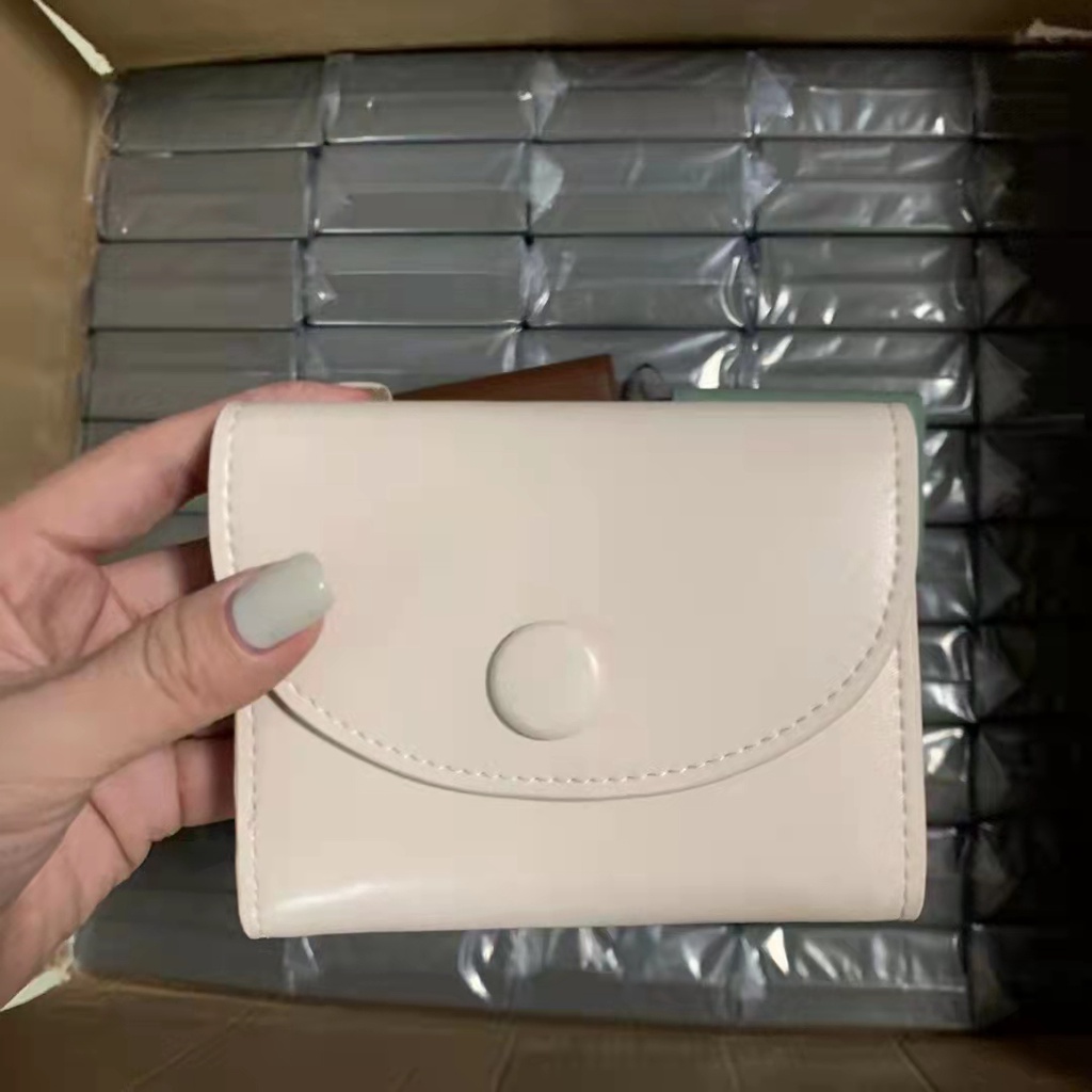 Ví Thời Trang Mùa Xuân Kiểu Dáng Đơn Giản Xinh Xắn 10840441 Ví Ngắn Có Khóa Kéo Đựng Thẻ Đa Năng Tiện Lợi Dễ Sử Dụng