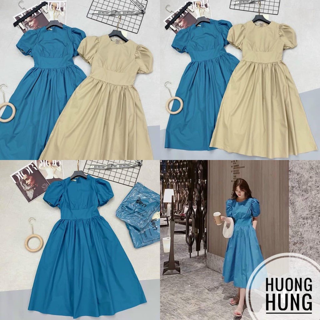 Váy thô trơn CHÍT EO mã 155 (kèm ảnh thật,video) | BigBuy360 - bigbuy360.vn
