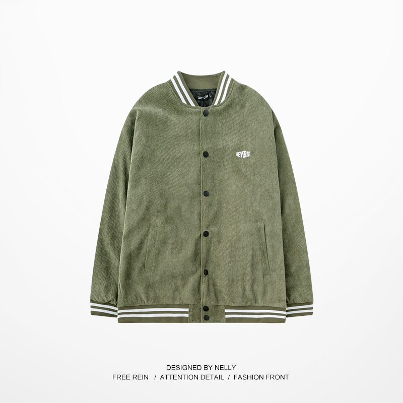 Áo khoác Varsity Nelly Basic in chữ "Parallcl" áo bomber