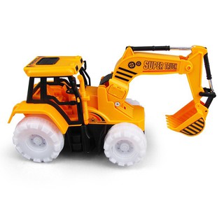 xe máy xúc chạy pin có đèn nhạc