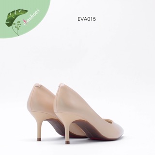 Giày Cao Gót Đế Nhọn Evashoes - Eva015(Màu Đen,Kem,Vân Đen)