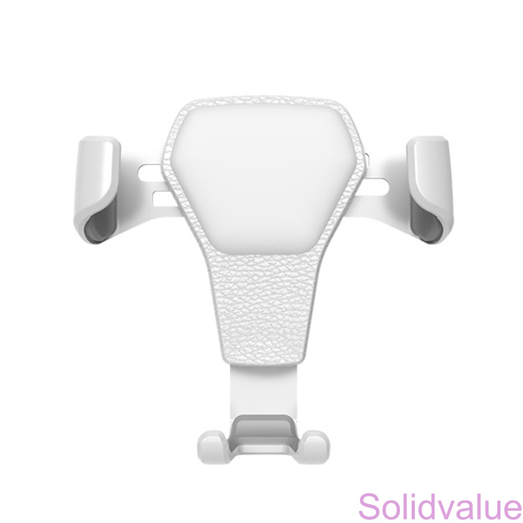 SV-Car Phone Holder Gravity Linkage Mobile Phone Bracket Cradle Air Vent Mount Car Accessory