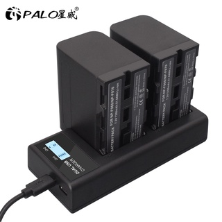 Bộ sạc pin palo np-f960 np-f970 npf960 npf970 cho sony f960 f970 f930 f950 f770 f570 ccd-sc55 np-f550 np-f770 np-f750