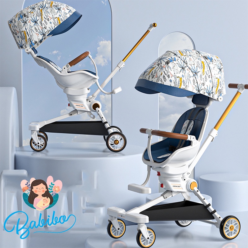 Xe Đẩy 2 Chiều V22, Xe đẩy gấp gọn S600 , Xe đẩy gấp gọn  A9 Cho Bé ( TẶNG KÈM ĐỆM NGỒI )