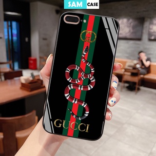 Ốp lưng kính iphone 8 Plus hình Gucci - Samcase