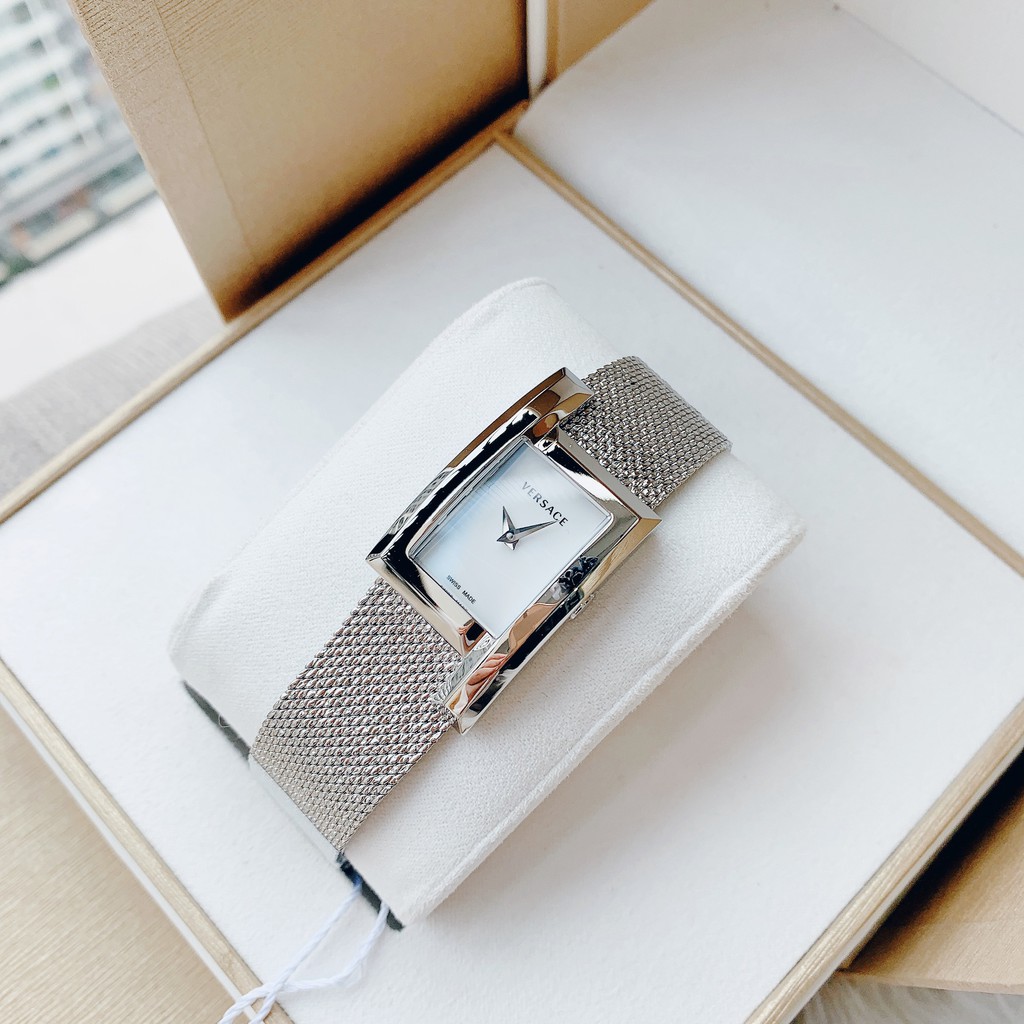 Đồng hồ nữ chính hãng Versace Greca Icon - Máy Quartz pin Thụy Sĩ - Mặt kính Sapphire