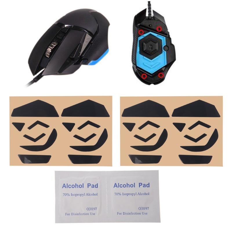 Set 4 Miếng Dán Chuột Máy Tính G502 0 6mm