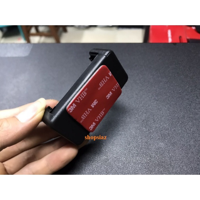 Giá Đỡ Điện Thoại, Kẹp Điện Thoại Xe Máy Dán Lên Đồng Hồ + Tặng 2 keo 3M