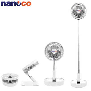 Quạt sạc nanoco nff1617 pin lithium 7200mah