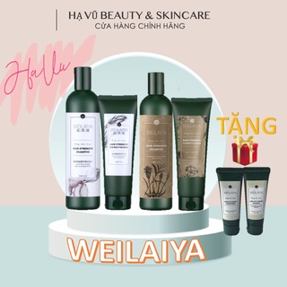 [Hạ Vũ Authentic]  Bộ gội xả gừng tươi Weilaiya