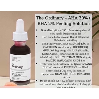 Serum The Ordinary AHA 30%+BHA 2% Peeling Solution