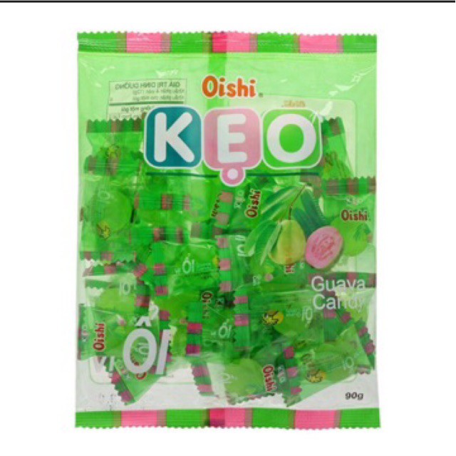 kẹo oishi gói 90 gam