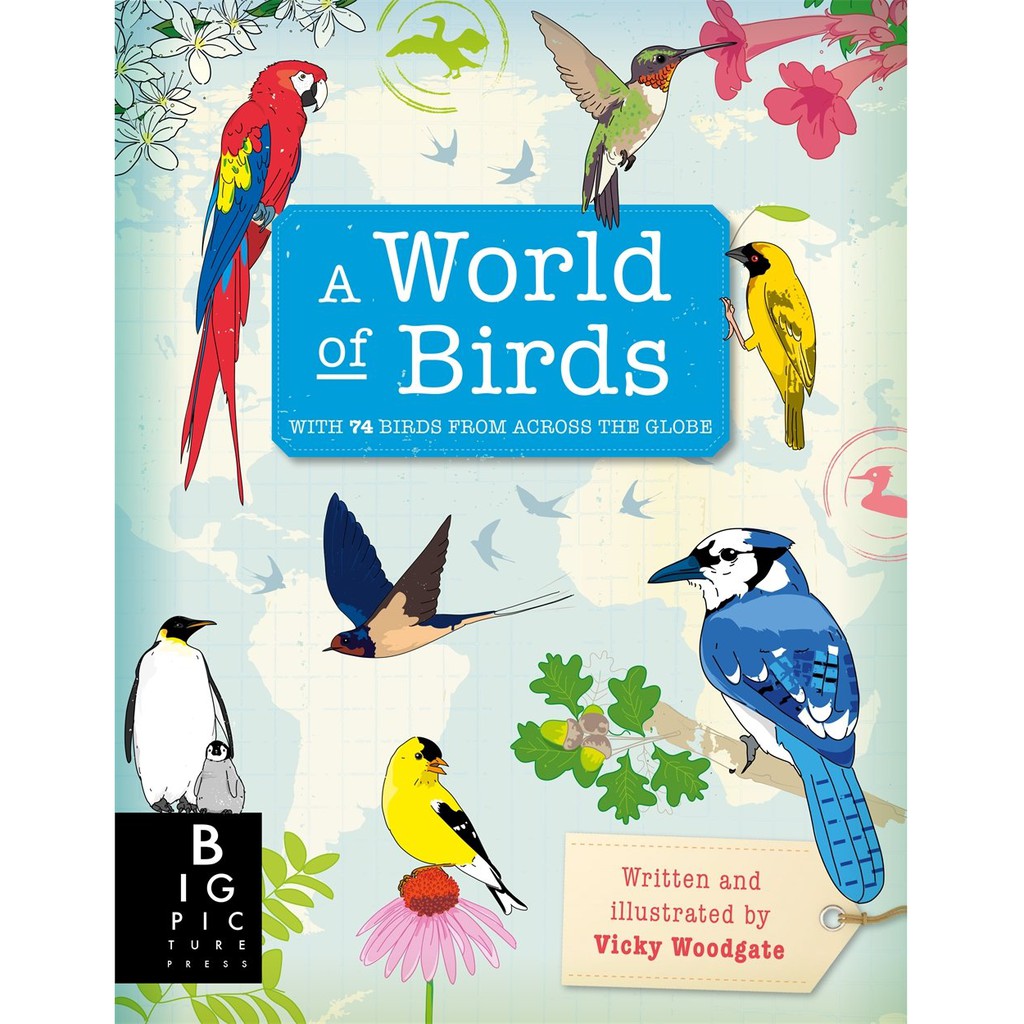 Sách : A World Of Birds - Một Thế Giới Của Các Loài Chim