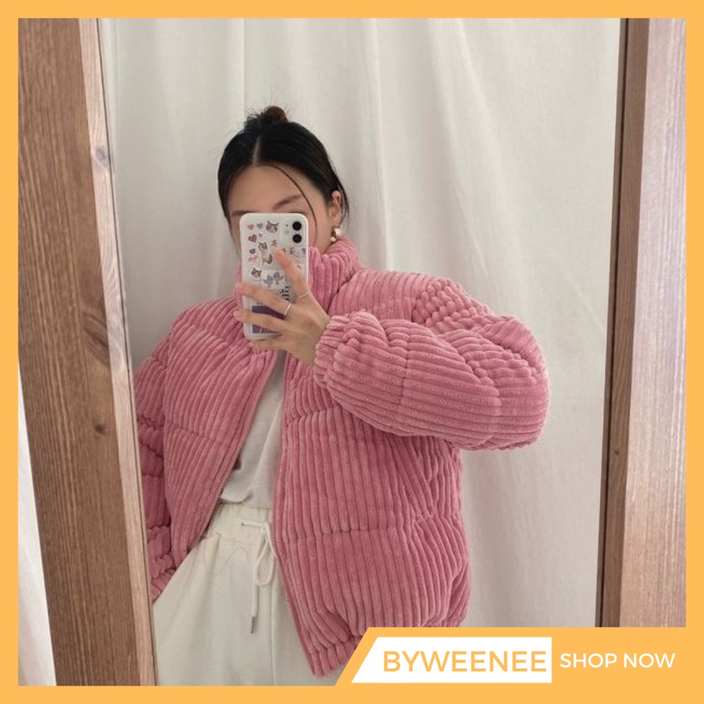 [SẴN] Ảnh thật khách - Áo khoác siêu mềm dáng phồng | BigBuy360 - bigbuy360.vn