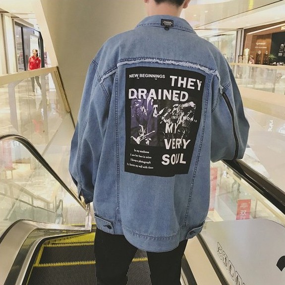 Áo Khoác Jeans Đôi, Áo Khoác Jean Tay Khóa Unisex Cho Cả Nam Và Nữ Vải Jean Đẹp Và Thoáng Mát