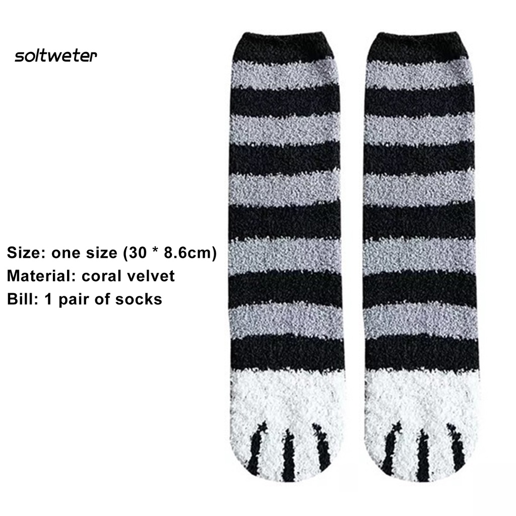 Vớ Dài Qua Gối Dày Dặn Giữ Ấm Mùa Đông Thân Thiện Với Làn Da