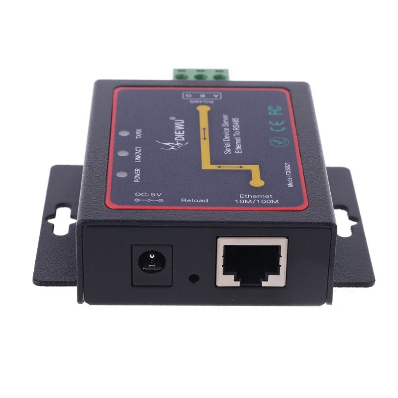 Mô Đun Chuyển Đổi RJ45 Sang RS485 LAN Ethernet Với Phích Cắm US
