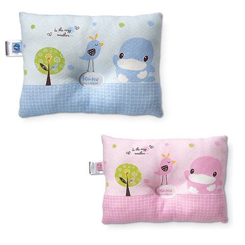 Gối chống méo đầu cho bé KU.KU DUCKBILL Ku2073 ( Size 18 x 25 cm)
