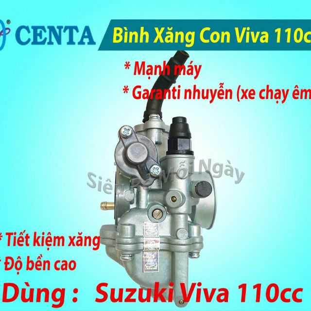 Bình Xăng Con Suzuki Viva 110cc Hiệu Centa Chính Hãng