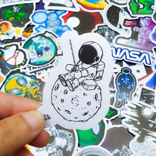 Combo Sticker trang trí chủ đề Vũ Trụ (Galactic)