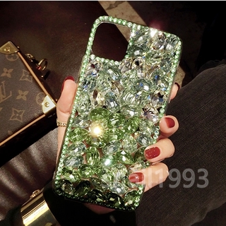 Ốp Lưng Đính Đá Xanh Lá Thời Trang Cho Iphone 12 Mini Iphone 12 Iphone 12 Pro Iphone 12 Pro Max Iphone Se 2020