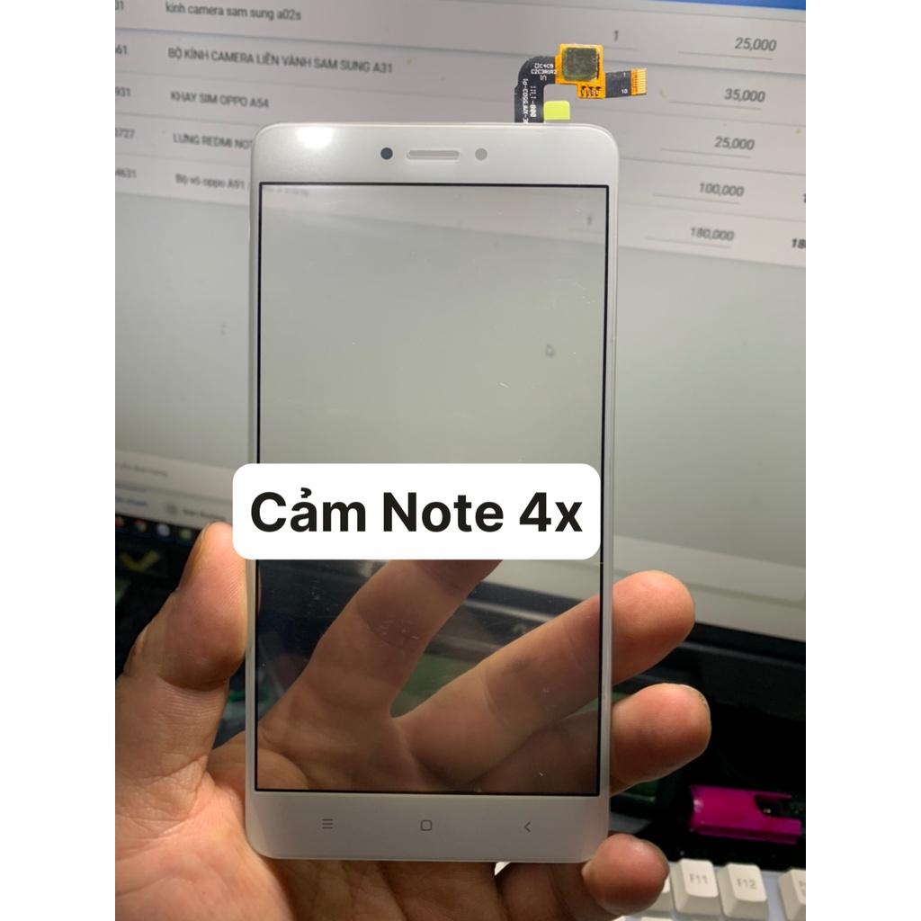 Cảm ứng điện thoại xiaomi redmi note 4X