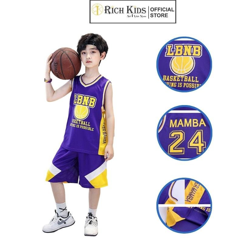 Đồ Bộ Bé Trai RICH KIDS Từ 3 Tuổi Đến 12 Tuổi