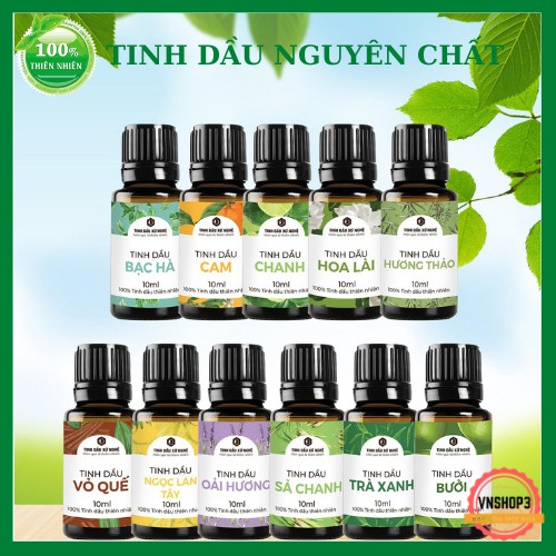 [FREESHIP] Tinh Dầu Hương Thảo Xông Mặt Trị Mụn Thơm Phòng Giảm Căng Thẳng Chăm Sóc Tóc Cải Thiện Trí Nhớ Khử Mùi 10ml