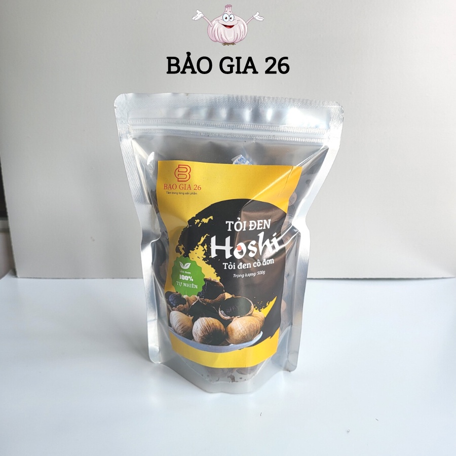 - 1KG - Tỏi Đen Cô Đơn Hoshi - Lên Men 90 Ngày