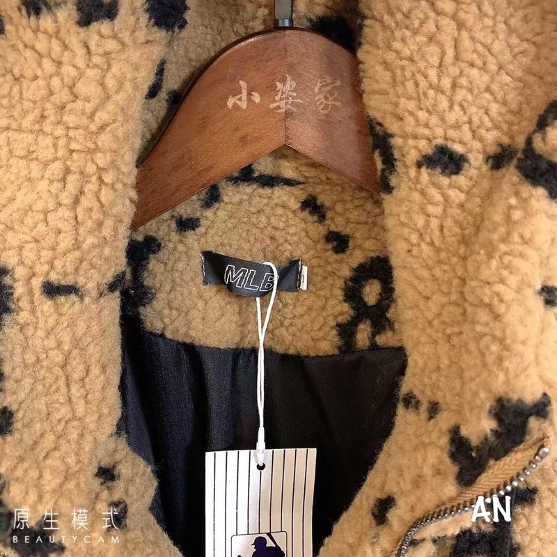 Áo khoác lông M L B nâu form to cực ấm dành cho mùa đông