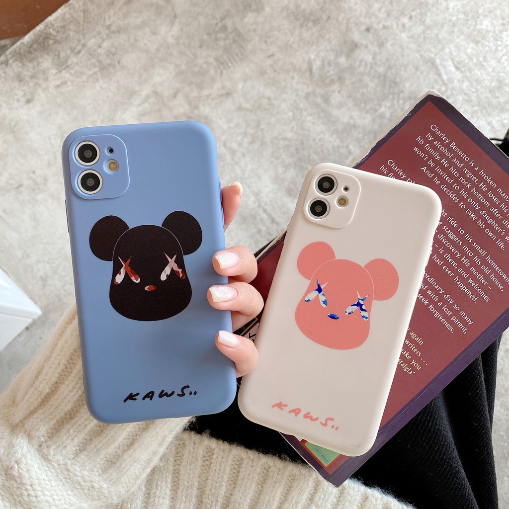 KAWS HAWKEYE Ốp Lưng In Hình Độc Đáo Cho Oppo A52 A92S A72 A9 2020 R17 Vivo Y50 Y70S Iqo Neo 3 Redmi 9 Note 8 Pro Xiaomi Mi 8 10 Lite