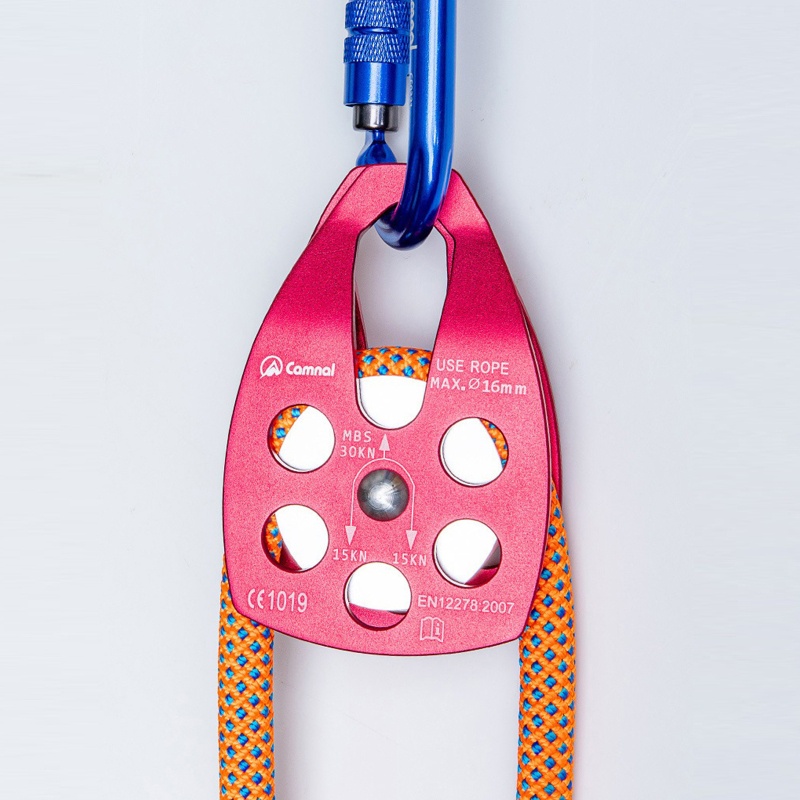 Ròng Rọc Nhôm 30KN Chuyên Dụng Cho Leo Núi / Cứu Hộ Di Động