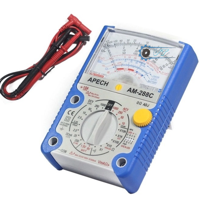 ĐỒNG HỒ VẠN NĂNG ( KIM ) THƯƠNG HIỆU APECH AM-288C ( Đài Loan) HÀNG CAO CẤP.
