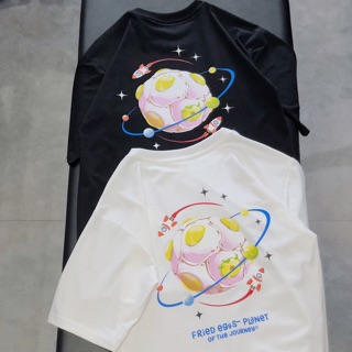 Áo thun tay lỡ unisex Tee Egg